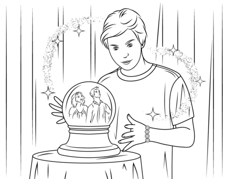 Max Russo Coloring Page